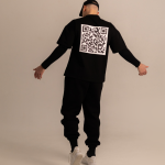 Футболка QR чорна